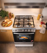 Midea 50cm Freestanding Gas Cooker - 4 Burners with Multi-Function Oven - Image 2