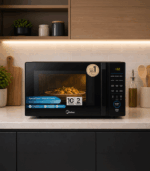 Midea 25L Digital Microwave Oven – Black - Image 3
